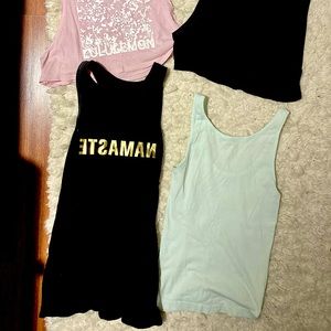 4 Lululemon tank tops